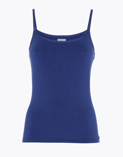 Top Basic Soul in viscosa, bluette, , LOVABLE