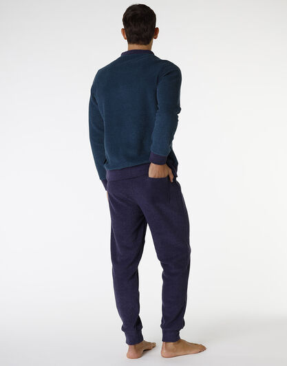 Homewear con cerniera, ottanio, , LOVABLE