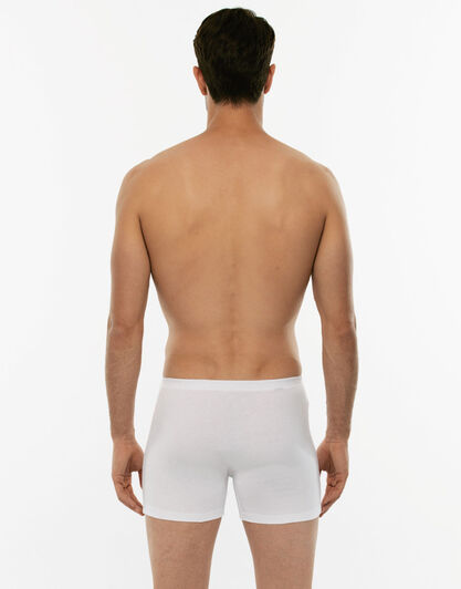 Boxer parigamba 100% Pure Cotton bianco in cotone-LOVABLE