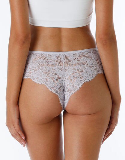 Brasiliano Table Panties in pizzo e microfibra, lavanda, , LOVABLE