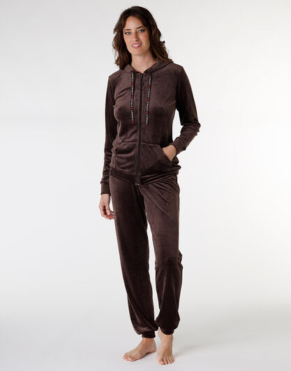 Homewear in ciniglia, caffè, , LOVABLE