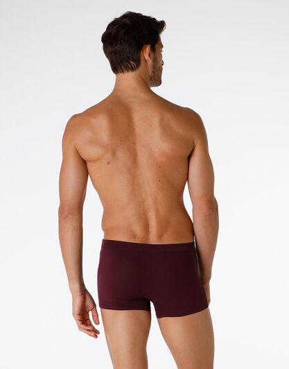 Boxer in cotone Dynamic Cotton, bordeaux, , LOVABLE