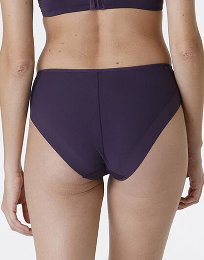 Slip midi Invisible in microfibra, tornado scuro, , LOVABLE